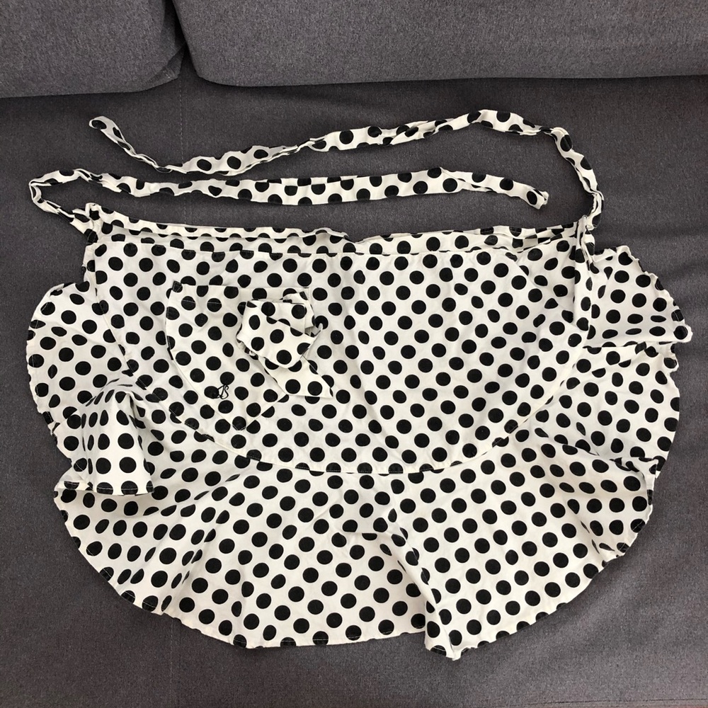 Anthropologie Polka Dot Retro Apron one size
